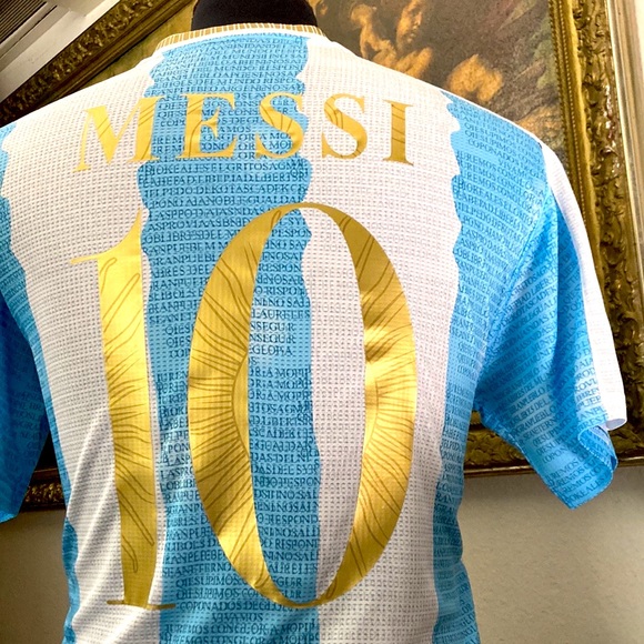 Adidas Argentina Rare Messi Maradona Timeless World Cup Jersey 🏆⚽️🇦🇷 - Picture 6 of 10